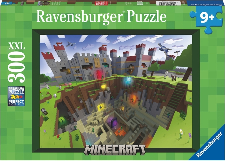Ravensburger Minecraft Cutaway -palapeli, 300 palaa ryhmässä LELUT, TUOTTEET LAPSILLE JA VAUVOILLE / Leikkikalut, Askartelu &Pelit / Palapelit @ TP E-commerce Nordic AB (C46922)