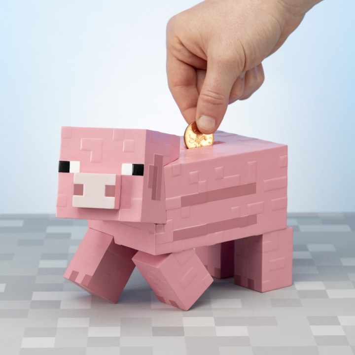 Paladone Minecraft Pig Money Bank -säästöpossu ryhmässä KODINELEKTRONIIKKA / Pelikonsolit & Tarvikkeet / Muut pelit @ TP E-commerce Nordic AB (C46940)