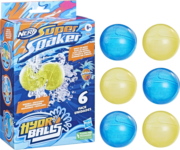 Nerf Hydro Balls -vesipallot ryhmässä LELUT, TUOTTEET LAPSILLE JA VAUVOILLE / Leikkikalut, Askartelu &Pelit / Lelut @ TP E-commerce Nordic AB (C46989)