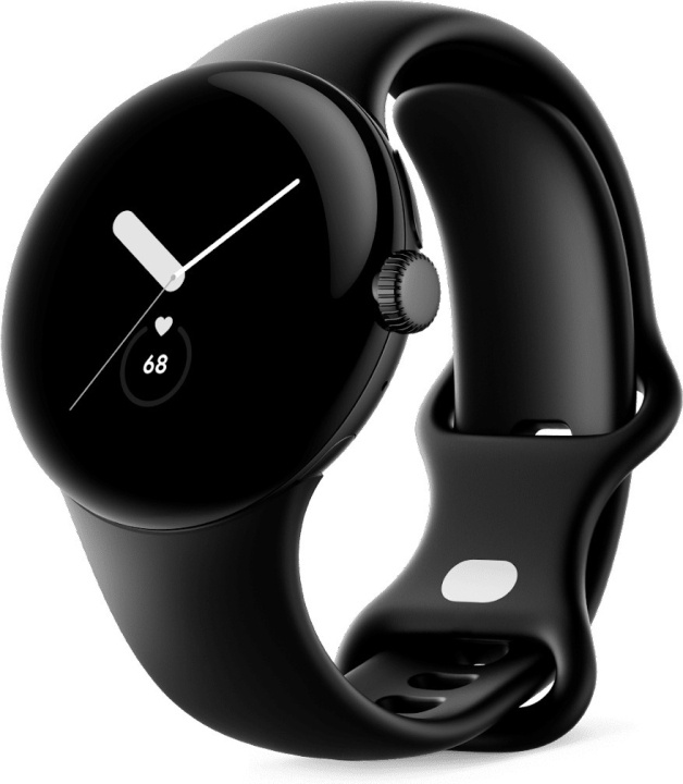 Google Pixel Watch WiFi -älykello, Matte Black / Obsidian ryhmässä URHEILU, VAPAA-AIKA JA HARRASTUS / Urheilu- ja sykekellot / Älykellot @ TP E-commerce Nordic AB (C46994)