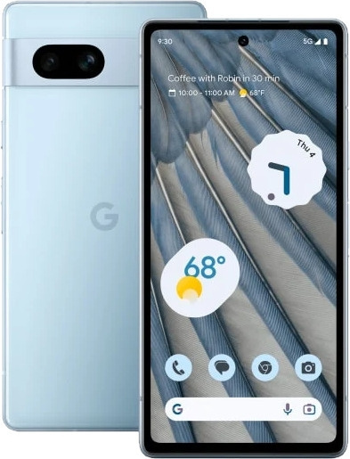 Google Pixel 7a 5G -puhelin, 128/8 Gt, sininen ryhmässä ÄLYPUHELIMET JA TABLETIT / Kännykät & smartphones @ TP E-commerce Nordic AB (C47008)