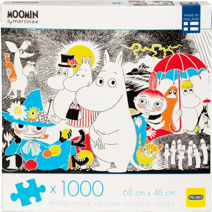 Peliko Muumi Comic Book Cover 1 -palapeli, 1000 palaa ryhmässä URHEILU, VAPAA-AIKA JA HARRASTUS / Harrastus / Palapeli @ TP E-commerce Nordic AB (C47021)