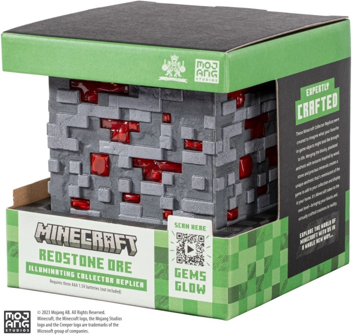 Noble Collection Minecraft Illuminating Redstone -valo ryhmässä KODINELEKTRONIIKKA / Pelikonsolit & Tarvikkeet / Muut pelit @ TP E-commerce Nordic AB (C47055)