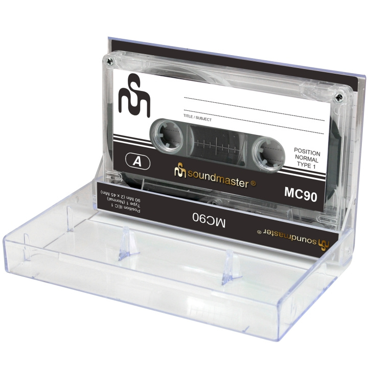 Soundmaster MC905P IEC1 90 minuters kassettband 5-pack ryhmässä KODINELEKTRONIIKKA / Tallennusvälineet / VHS @ TP E-commerce Nordic AB (C47123)