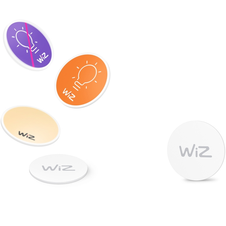 WiZ NFC-tags 4-pack ryhmässä URHEILU, VAPAA-AIKA JA HARRASTUS / Hauskat tavarat / Älylaitteet @ TP E-commerce Nordic AB (C47124)