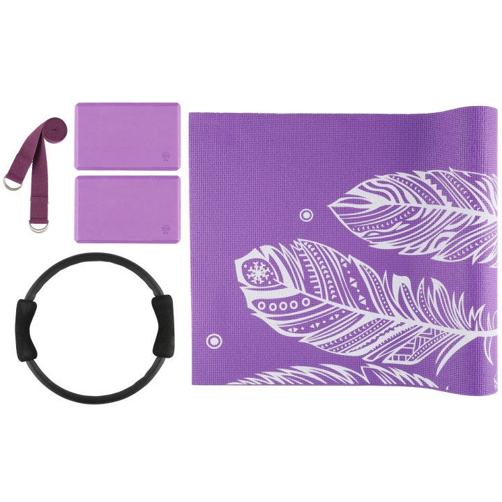 Atom Yogaset 5-delar ryhmässä URHEILU, VAPAA-AIKA JA HARRASTUS / Kuntoilutarvikkeet / Jooga varusteet @ TP E-commerce Nordic AB (C47152)