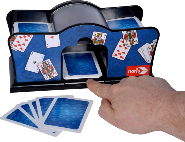 Noris Card Shuffler - elektronisk kortblandare ryhmässä URHEILU, VAPAA-AIKA JA HARRASTUS / Hauskat tavarat / Älylaitteet @ TP E-commerce Nordic AB (C47186)