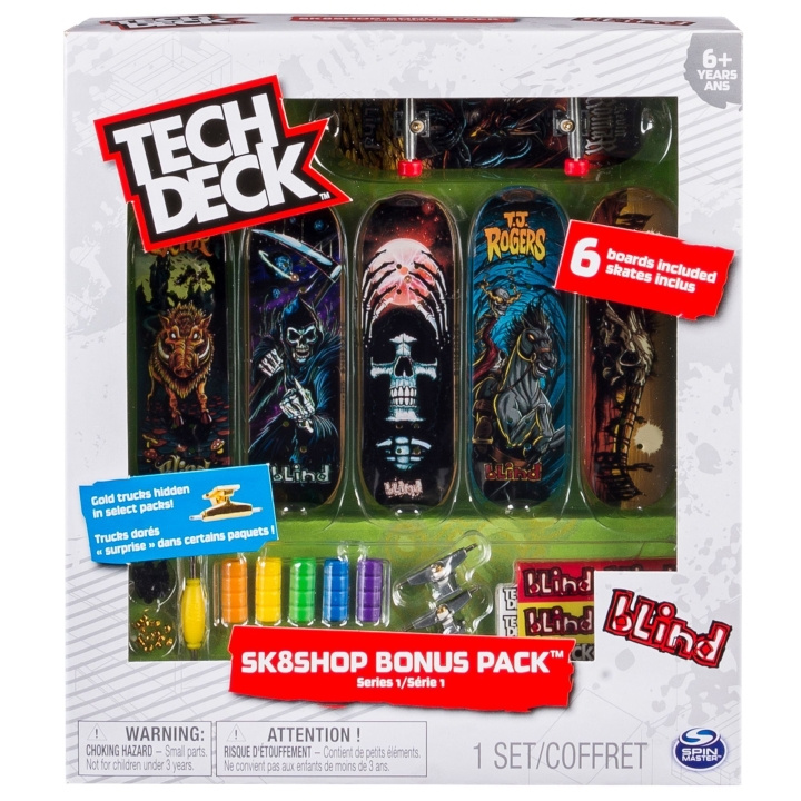 Tech Deck Sk8 Shop Finger Kettle Set Assorted ryhmässä LELUT, TUOTTEET LAPSILLE JA VAUVOILLE / Leikkikalut, Askartelu &Pelit / Toimintapeli @ TP E-commerce Nordic AB (C47203)
