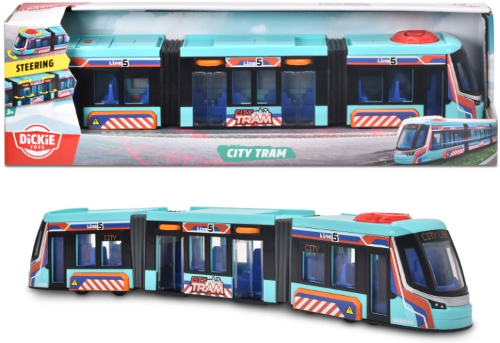 Simba Dickie Siemens City Tram -raitiovaunu ryhmässä LELUT, TUOTTEET LAPSILLE JA VAUVOILLE / Leikkikalut, Askartelu &Pelit / Lelut @ TP E-commerce Nordic AB (C47226)