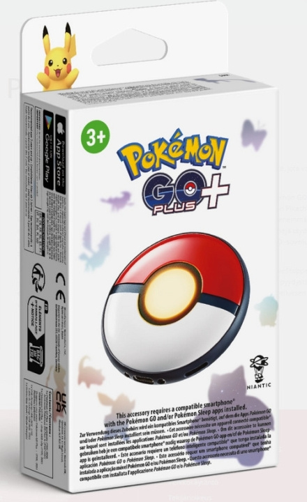 Nintendo Pokémon GO Plus + -lisälaite ryhmässä LELUT, TUOTTEET LAPSILLE JA VAUVOILLE / Leikkikalut, Askartelu &Pelit / Lelut @ TP E-commerce Nordic AB (C47244)