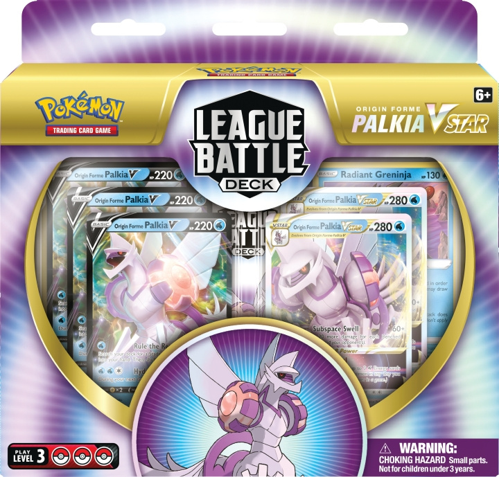 POKEMON Origin Forme Palkia VSTAR League Battle Deck -keräilykorttisetti ryhmässä LELUT, TUOTTEET LAPSILLE JA VAUVOILLE / Leikkikalut, Askartelu &Pelit / Lelut @ TP E-commerce Nordic AB (C47246)