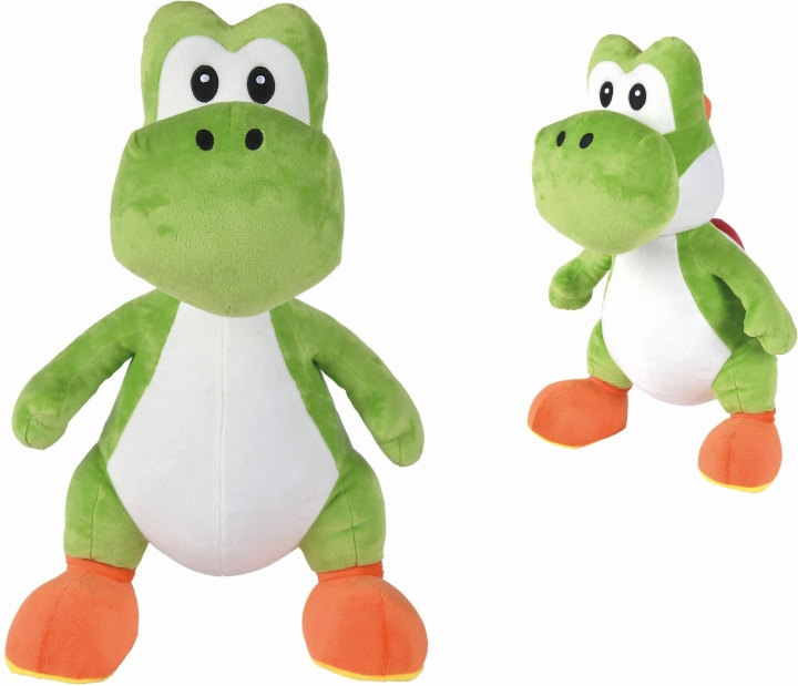 Simba Dickie Nintendo Super Mario Yoshi Jumbo -pehmolelu, 50cm ryhmässä LELUT, TUOTTEET LAPSILLE JA VAUVOILLE / Lelut vauvoille (0-3v) / Pehmolelut @ TP E-commerce Nordic AB (C47253)