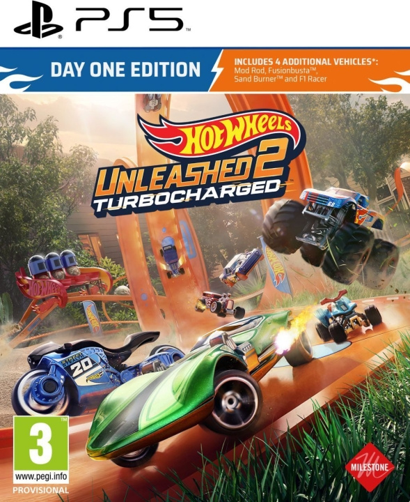 Milestone Hot Wheels Unleashed 2: Turbocharged - Day One Edition -peli, PS5 ryhmässä KODINELEKTRONIIKKA / Pelikonsolit & Tarvikkeet / Sony PlayStation 5 @ TP E-commerce Nordic AB (C47255)