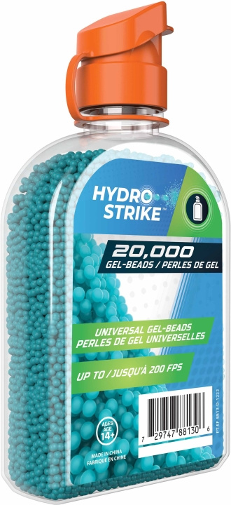 Dart Zone Hydro Strike Gel Beads - geeliammusten täyttöpakkaus ryhmässä LELUT, TUOTTEET LAPSILLE JA VAUVOILLE / Ulkoleut / Toimintapeli @ TP E-commerce Nordic AB (C47262)
