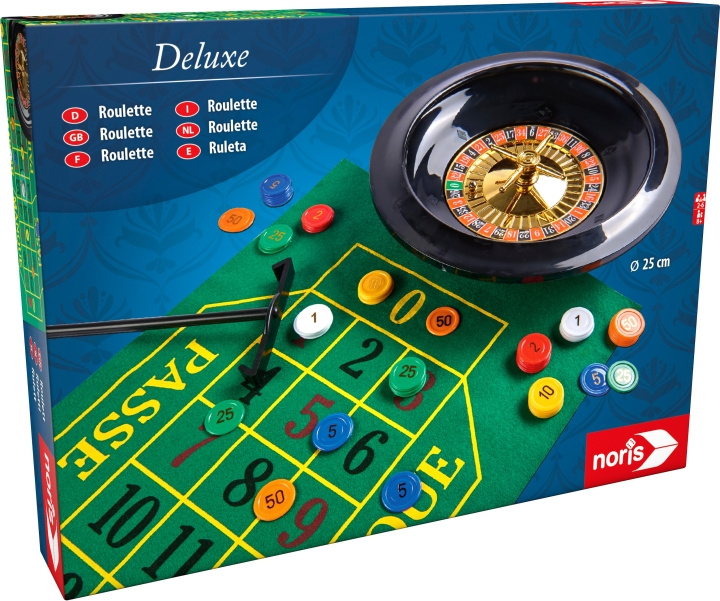 Simba Dickie Noris Deluxe ruletti, 25 cm ryhmässä LELUT, TUOTTEET LAPSILLE JA VAUVOILLE / Peli / Lautapelit @ TP E-commerce Nordic AB (C47292)