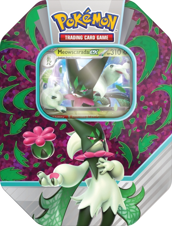 POKEMON Paldea Partners Tin -keräilykorttiboxi, lajitelma ryhmässä LELUT, TUOTTEET LAPSILLE JA VAUVOILLE / Leikkikalut, Askartelu &Pelit / Lelut @ TP E-commerce Nordic AB (C47300)