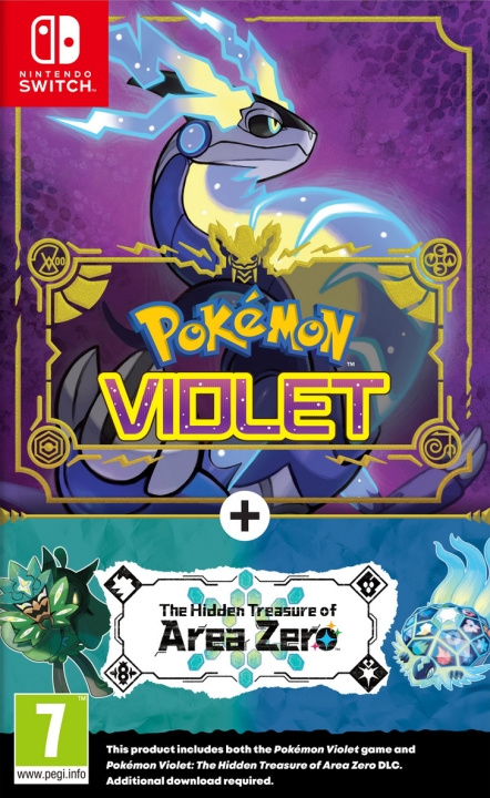 Nintendo Pokémon Violet + The Hidden Treasure of Area Zero (Switch) ryhmässä KODINELEKTRONIIKKA / Pelikonsolit & Tarvikkeet / Nintendo Switch / Pelit @ TP E-commerce Nordic AB (C47307)