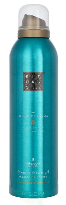 Rituals Karma Shower Foam Full Of Kindness 200 ml Holy Lotus & Organic White Tea ryhmässä KAUNEUS JA TERVEYS / Ihonhoito / Kehon hoito / Kylpy- ja suihkugeelit @ TP E-commerce Nordic AB (C47469)