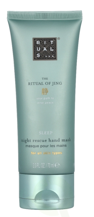 Rituals Jing Night Rescue Hand Mask 70 ml For All Skin Types ryhmässä KAUNEUS JA TERVEYS / Manikyyri/Pedikyyri / Käsirasva @ TP E-commerce Nordic AB (C47537)