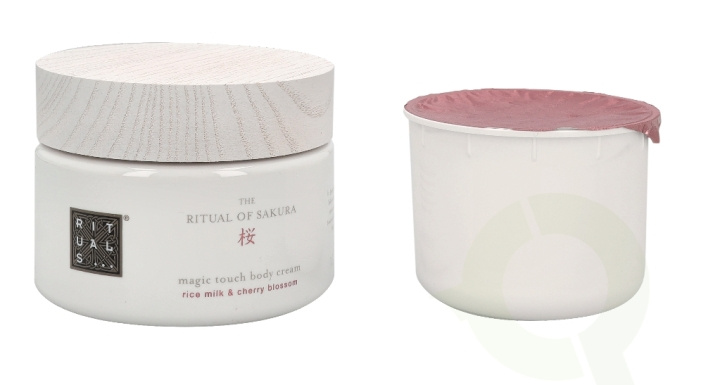 Rituals Sakura The Ritual Renewing Duo Set 440 ml Body Cream 220ml/Body Cream - Refill 220ml ryhmässä KAUNEUS JA TERVEYS / Lahjapakkaukset / Naisten lahjapakkaukset @ TP E-commerce Nordic AB (C47610)