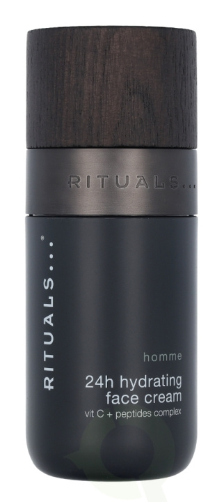 Rituals Homme 24H Hydrating Face Cream 50 ml Vit C + Peptides Complex ryhmässä KAUNEUS JA TERVEYS / Ihonhoito / Kasvot / Päivävoide @ TP E-commerce Nordic AB (C47612)
