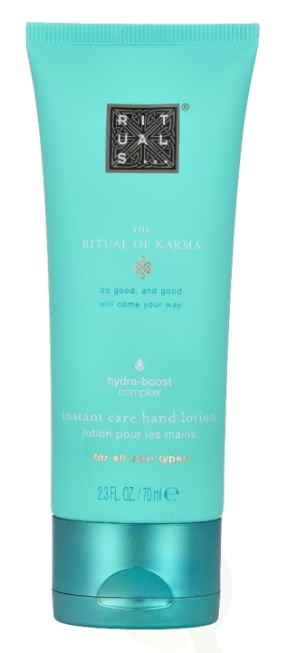 Rituals Karma Instant Care Hand Lotion 70 ml For All Skin Types ryhmässä KAUNEUS JA TERVEYS / Manikyyri/Pedikyyri / Käsirasva @ TP E-commerce Nordic AB (C47628)