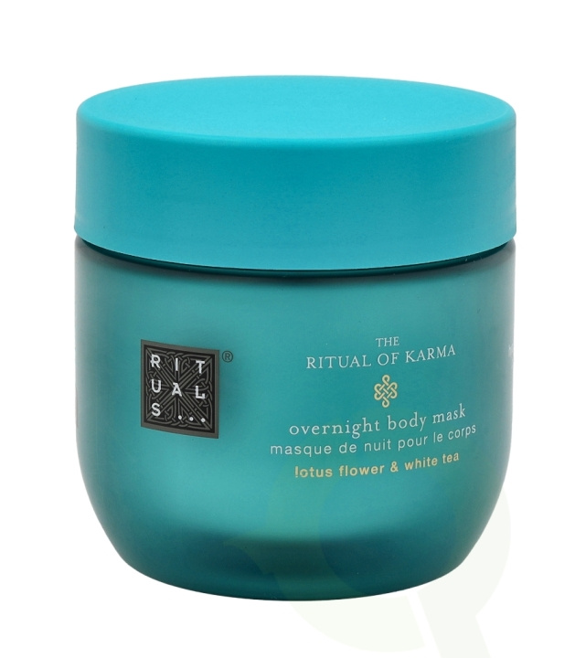 Rituals Karma Overnight Body Mask 125 ml Lotus Flower & White Tea ryhmässä KAUNEUS JA TERVEYS / Ihonhoito / Kehon hoito / Vartalovoide @ TP E-commerce Nordic AB (C47631)