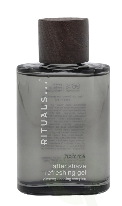 Rituals Homme After Shave Refreshing Gel 100 ml Ginseng + Cooling Complex ryhmässä KAUNEUS JA TERVEYS / Hiukset &Stailaus / Sheivaus ja trimmaus / Aftershave @ TP E-commerce Nordic AB (C47636)