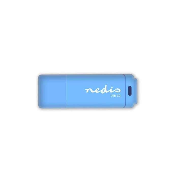 Nedis Muistitikku | 32 GB | USB Type-A | Lukunopeus: 12 MB/s | Kirjoitusnopeus: 3 MB/s ryhmässä KODINELEKTRONIIKKA / Tallennusvälineet / USB-muistitikku / USB 3.0 @ TP E-commerce Nordic AB (C47725)