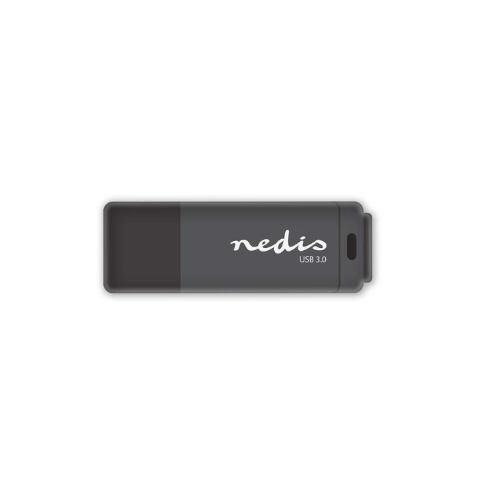 Nedis Muistitikku | 32 GB | USB Type-A | Lukunopeus: 80 MB/s | Kirjoitusnopeus: 9 MB/s ryhmässä KODINELEKTRONIIKKA / Tallennusvälineet / USB-muistitikku / USB 3.0 @ TP E-commerce Nordic AB (C47728)