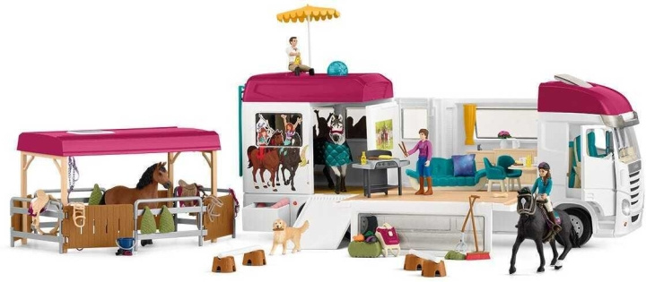 Schleich Horse Club 42619 - Hevoskuljetusauto ryhmässä LELUT, TUOTTEET LAPSILLE JA VAUVOILLE / Leikkikalut, Askartelu &Pelit / Figuurit, miniatyyrit ja tarvikkeet @ TP E-commerce Nordic AB (C47886)