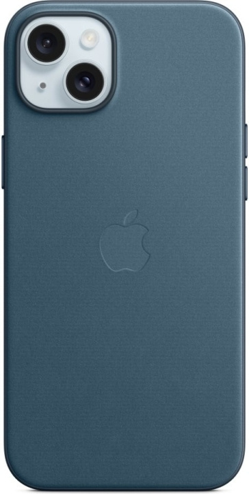 Apple iPhone 15 Plus FineWoven-kuori MagSafella, tyynen­meren­sininen ryhmässä ÄLYPUHELIMET JA TABLETIT / Puhelimen suojakotelo / Apple / iPhone 15 @ TP E-commerce Nordic AB (C48018)