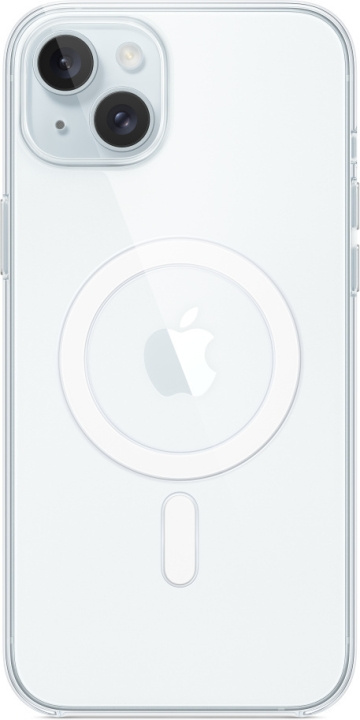Apple iPhone 15 Plus kirkas kuori MagSafella, läpinäkyvä ryhmässä ÄLYPUHELIMET JA TABLETIT / Puhelimen suojakotelo / Apple / iPhone 15 @ TP E-commerce Nordic AB (C48027)