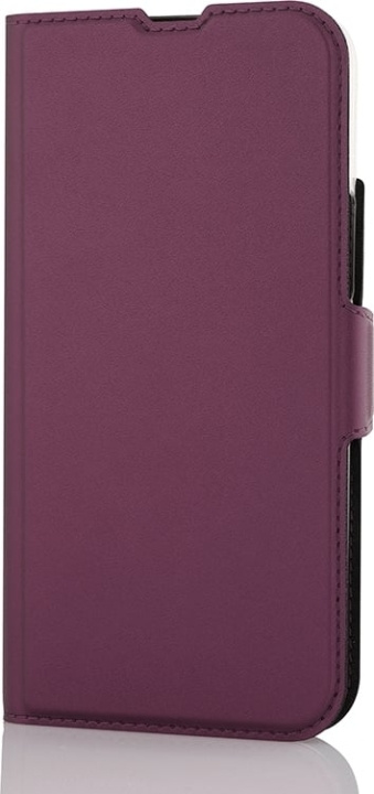 Wave BookCase -suojakotelo, MagSafe-yhteensopiva, iPhone 15 Plus, smoky sangria ryhmässä ÄLYPUHELIMET JA TABLETIT / Puhelimen suojakotelo / Apple / iPhone 15 @ TP E-commerce Nordic AB (C48034)