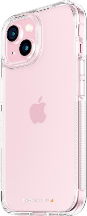 PanzerGlass HardCase with D3O -suojakotelo, iPhone 15 ryhmässä ÄLYPUHELIMET JA TABLETIT / Puhelimen suojakotelo / Apple / iPhone 15 @ TP E-commerce Nordic AB (C48061)