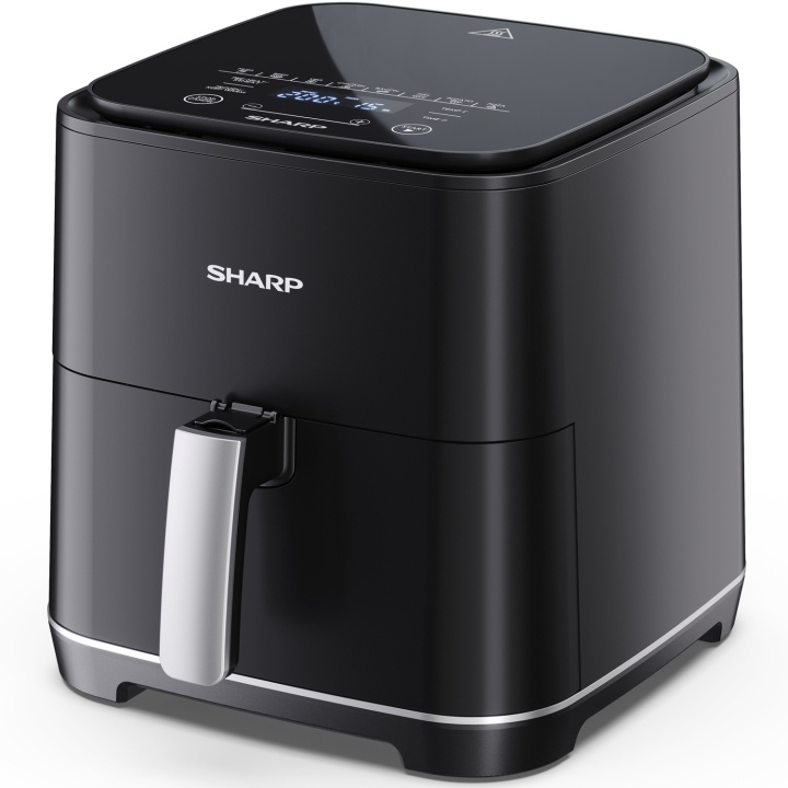 Sharp Luftfritös Airfryer 5,5L 1650Watt GS552AEB ryhmässä KOTI, TALOUS JA PUUTARHA / Kodinkoneet / Airfryers ja rasvakeittimet @ TP E-commerce Nordic AB (C48218)