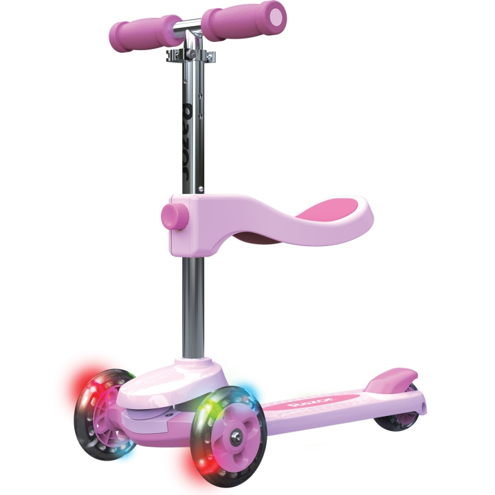 Razor Rollie Scooter Pink ryhmässä LELUT, TUOTTEET LAPSILLE JA VAUVOILLE / Ulkoleut / Pyörät & Potkulaudat @ TP E-commerce Nordic AB (C48236)