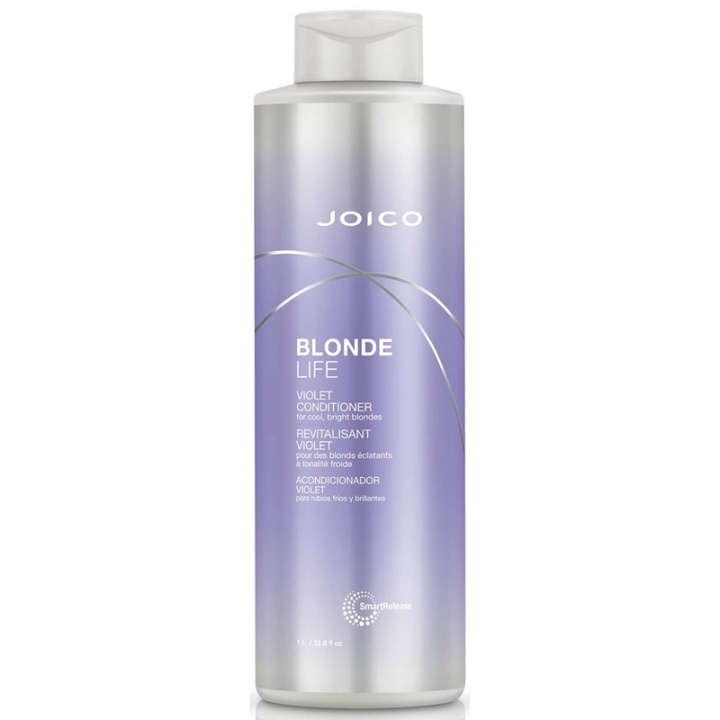 Joico Blonde Life Violet Conditioner 1000ml ryhmässä KAUNEUS JA TERVEYS / Hiukset &Stailaus / Hiustenhoito / Hoitoaine @ TP E-commerce Nordic AB (C48265)