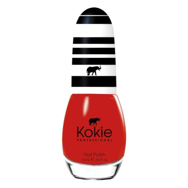 Kokie Cosmetics Kokie Kynsilakka - Seeing Red ryhmässä KAUNEUS JA TERVEYS / Manikyyri/Pedikyyri / Kynsilakka @ TP E-commerce Nordic AB (C48281)
