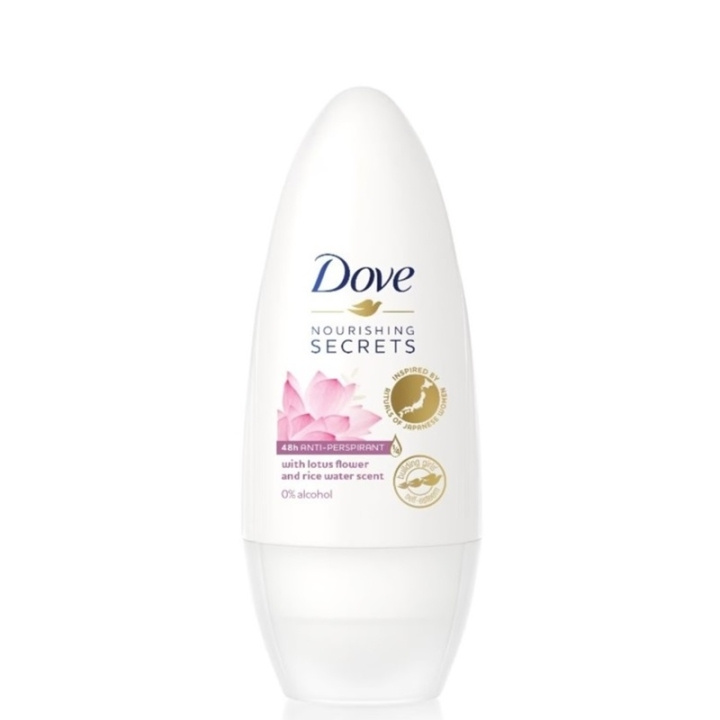 Dove Deodorant Lotus Flower Rice Water 50ml ryhmässä KAUNEUS JA TERVEYS / Tuoksut & Parfyymit / Deodorantit / Naisten deodorantit @ TP E-commerce Nordic AB (C48292)