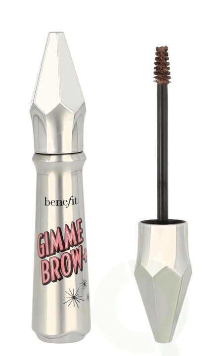 Benefit Gimme Brow+ Brow-Volumizing Fiber Gel 3 gr #3, Brown-Volumizing Fiber Gel ryhmässä KAUNEUS JA TERVEYS / Meikit / Silmät ja kulmat / Kulmageeli @ TP E-commerce Nordic AB (C48319)