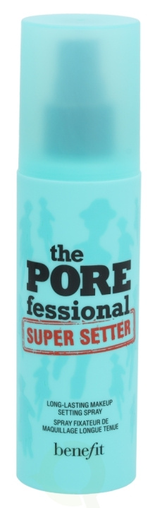 Benefit Porefessional Super Setter Setting Spray 120 ml Alcohol Free, Long-Lasting Make-Up, Setting Spray ryhmässä KAUNEUS JA TERVEYS / Meikit / Meikit Kasvot / Meikinkiinnityssuihke @ TP E-commerce Nordic AB (C48361)