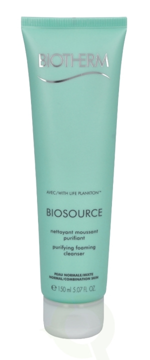 Biotherm Biosource Purifying Foaming Cleanser 150 ml Normal/Combination Skin ryhmässä KAUNEUS JA TERVEYS / Ihonhoito / Kasvot / Puhdistus @ TP E-commerce Nordic AB (C48390)