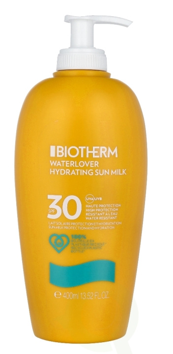 Biotherm Waterlover Hydrating Sun Milk SPF30 400 ml ryhmässä KAUNEUS JA TERVEYS / Ihonhoito / Rusketus / Aurinkosuoja @ TP E-commerce Nordic AB (C48414)