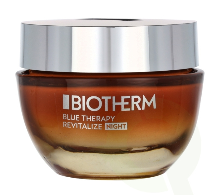 Biotherm Blue Therapy Amber Algae Night Cream 50 ml All Skin Types ryhmässä KAUNEUS JA TERVEYS / Ihonhoito / Kasvot / Kasvovoide @ TP E-commerce Nordic AB (C48424)