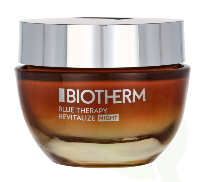 Biotherm Blue Therapy Amber Algae Night Cream 50 ml All Skin Types ryhmässä KAUNEUS JA TERVEYS / Ihonhoito / Kasvot / Yövoide @ TP E-commerce Nordic AB (C48424)