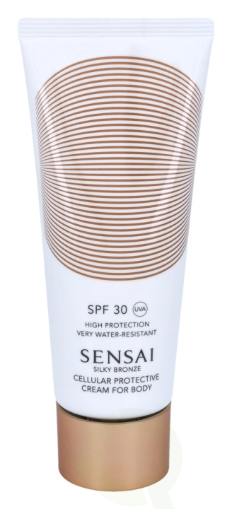 Sensai Silky Bronze Cellular Protective Body Cream SPF30 150 ml ryhmässä KAUNEUS JA TERVEYS / Ihonhoito / Rusketus / Aurinkosuoja @ TP E-commerce Nordic AB (C48489)