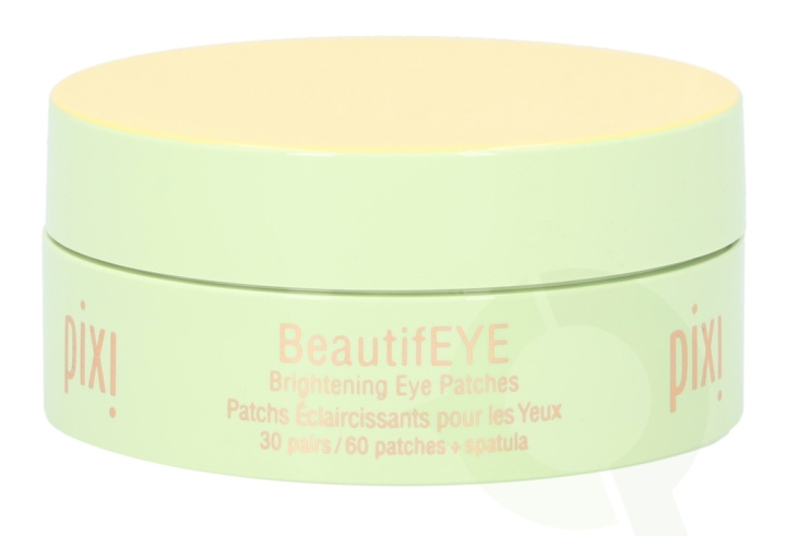 Pixi BeautifEYE Brightening Eye Patches 30 Piece 30 Pairs/60 Patches + Spatula ryhmässä KAUNEUS JA TERVEYS / Ihonhoito / Kasvot / Silmät @ TP E-commerce Nordic AB (C48529)