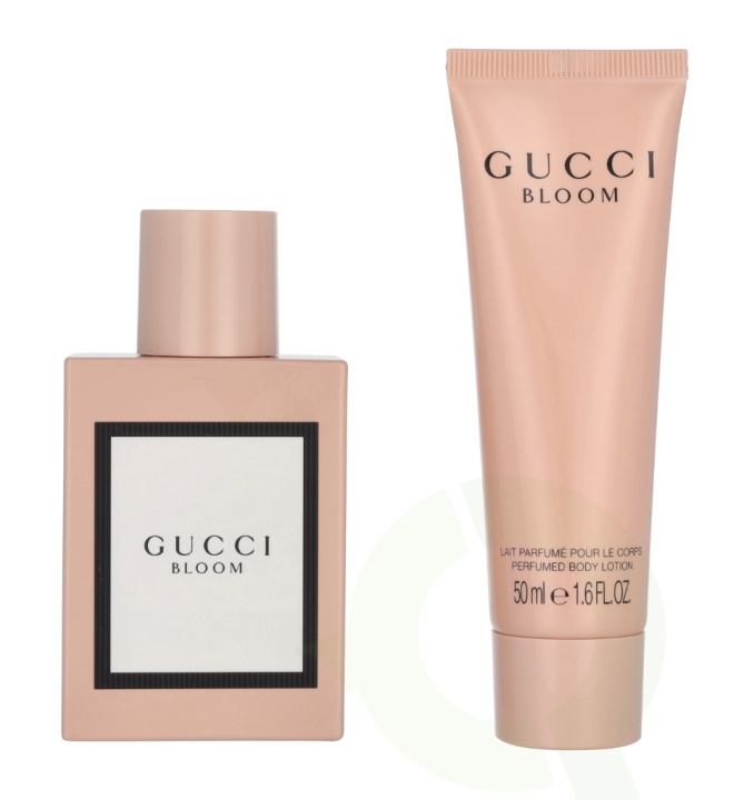 Gucci Bloom Giftset 100 ml Edp Spray 50ml/Body Lotion 50ml ryhmässä KAUNEUS JA TERVEYS / Lahjapakkaukset / Naisten lahjapakkaukset @ TP E-commerce Nordic AB (C48597)