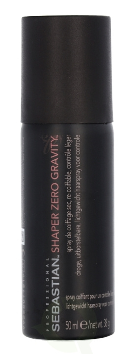 Sebastian Shaper Zero Gravity Hairspray 50 ml ryhmässä KAUNEUS JA TERVEYS / Hiukset &Stailaus / Hiusten stailaus / Hiuslakka @ TP E-commerce Nordic AB (C48628)